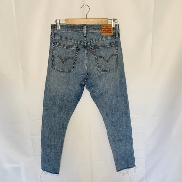 Levi's Hi Waisted Wedgie Skinny Jeans Size 29 - Picture 3 of 6